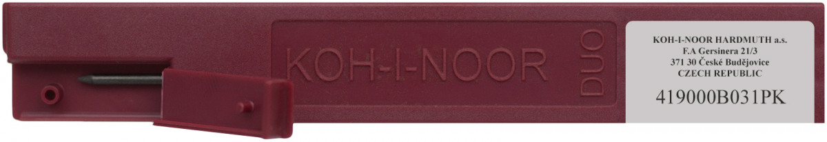 Koh-I-Noor 4190 Graphite Leads - 2.0mm x 120mm (Plastic Case of 2)