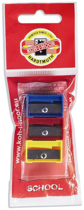 Koh-I-Noor Sharpener - Plastic Set of 3