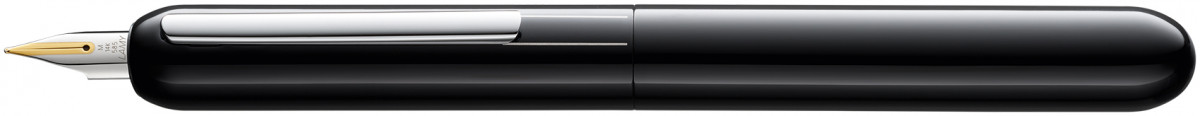 Lamy Dialog Fountain Pen - Piano Black with Solid 14K Gold Nib
