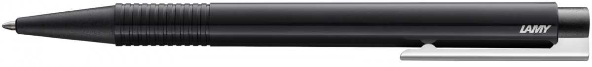 Lamy Logo Ballpoint Pen - Black Chrome Trim
