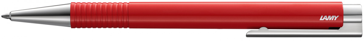 Lamy Logo Ballpoint Pen - Red Chrome Trim