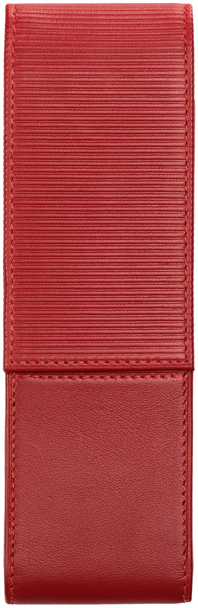 Lamy Premium Leather Pen Case for Two Pens - Red
