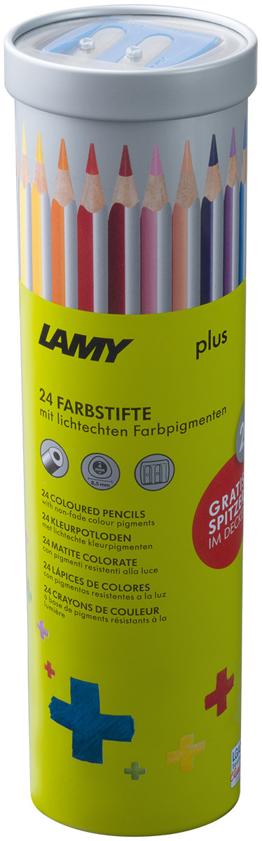 Lamy Plus Colouring Pencils - Assorted Colours (Pack of 24)