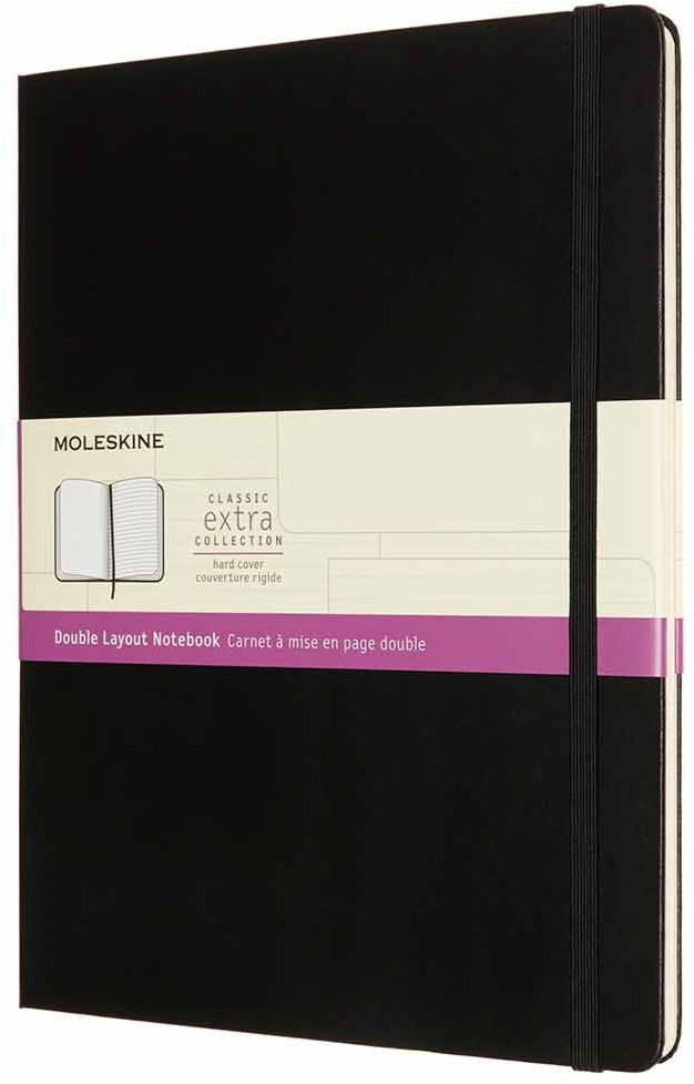 Moleskine Classic Extra Hardback Extra Large Notebook - Black