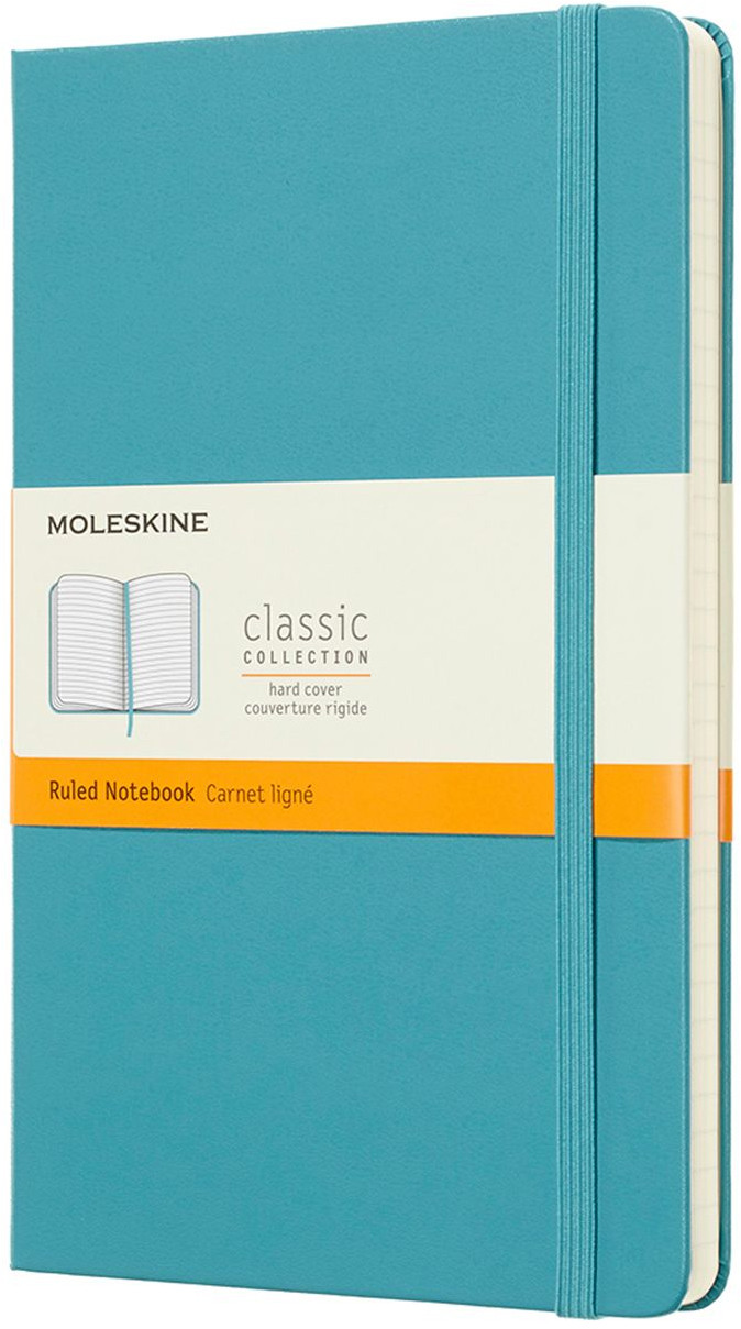 Moleskine Classic Hardback Large Notebook - Ruled - Assorted