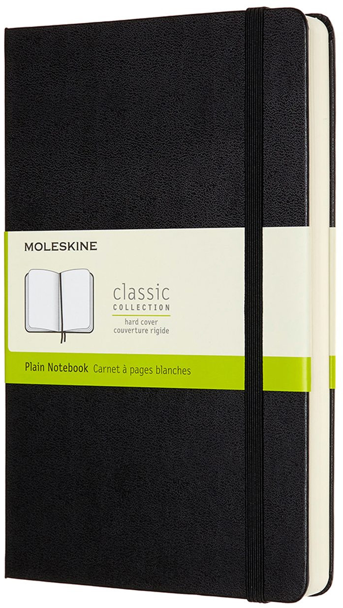 Moleskine Classic Hardback Large Expanded Notebook - Plain - Assorted