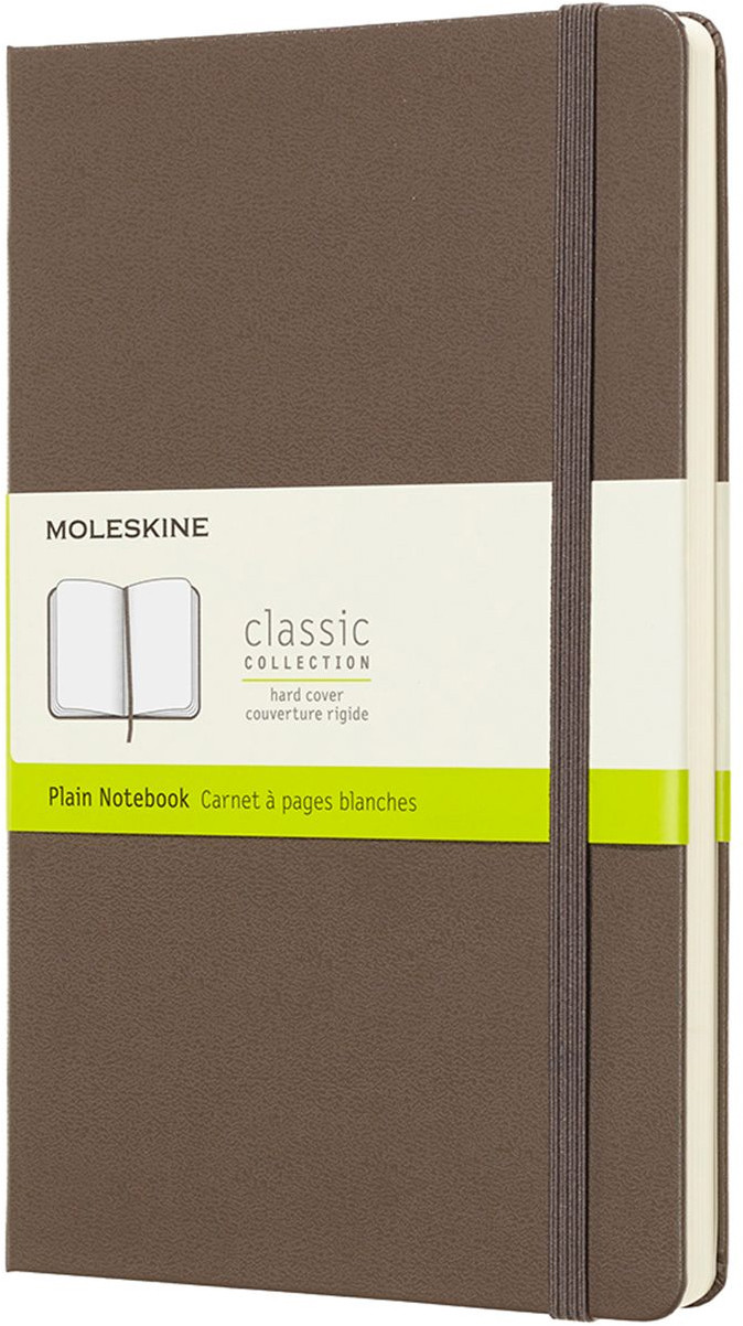 Moleskine Classic Hardback Large Notebook - Plain - Assorted