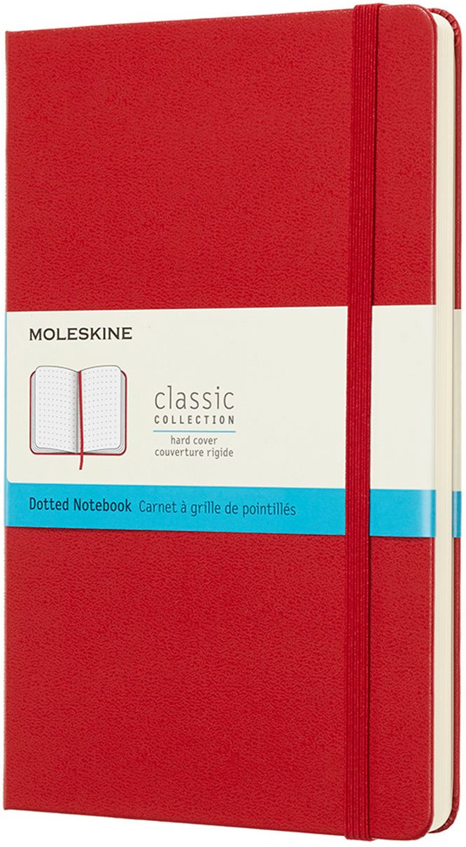 Moleskine Classic Hardback Large Notebook - Dotted - Assorted