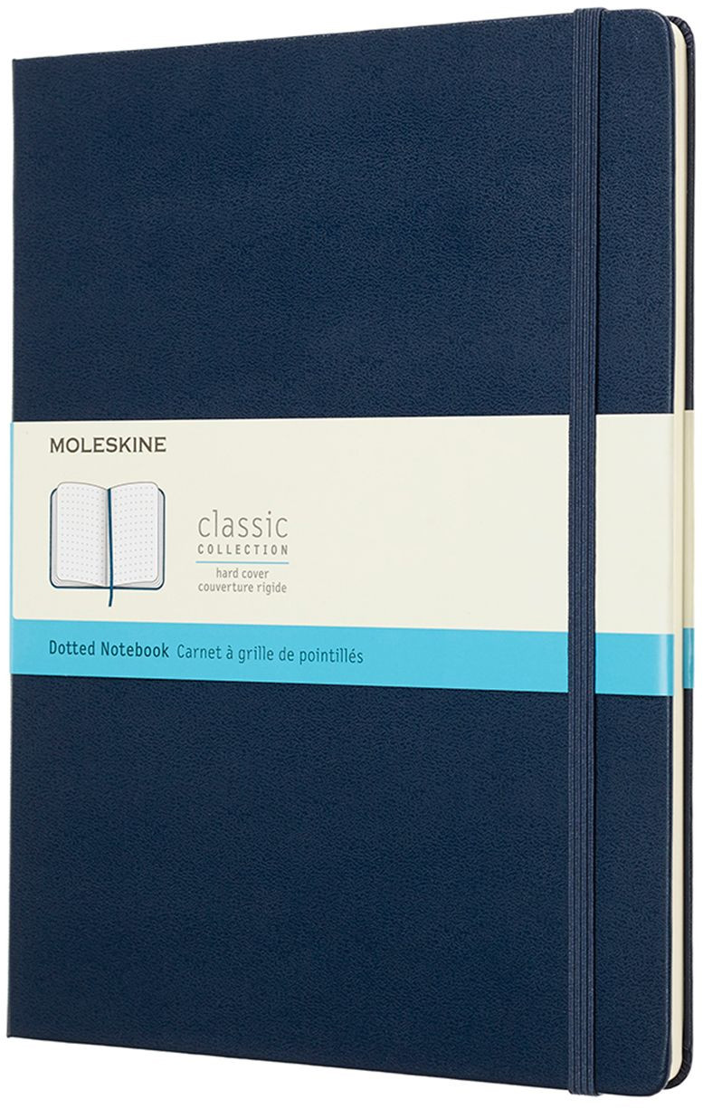 Moleskine Classic Hardback Extra Large Notebook - Dotted - Assorted