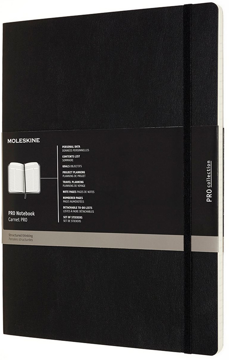 Moleskine Pro Soft Cover Extra Extra Large Notebook - Assorted