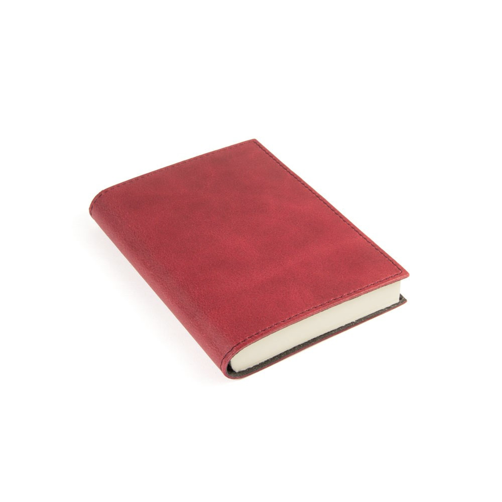 Papuro Capri Leather Journal - Red - Small