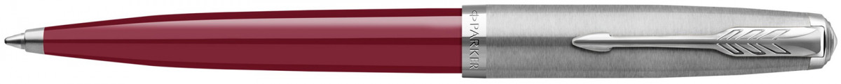 Parker 51 Ballpoint Pen - Burgundy Resin Chrome Trim