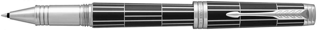 Parker Premier Rollerball Pen - Luxury Black Palladium Trim