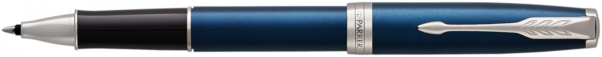 Parker Sonnet Rollerball Pen - Blue Lacquer Chrome Trim