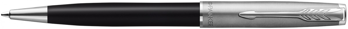 Parker Sonnet Essentials Ballpoint Pen - Matte Black & Sandblasted Steel