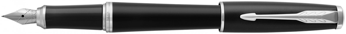 Parker Urban Fountain Pen - Muted Black Chrome Trim