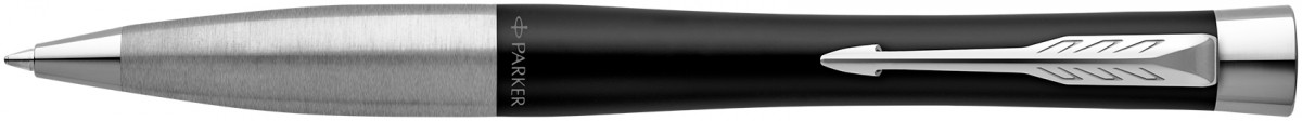 Parker Urban Ballpoint Pen - Matte Black Chrome Trim