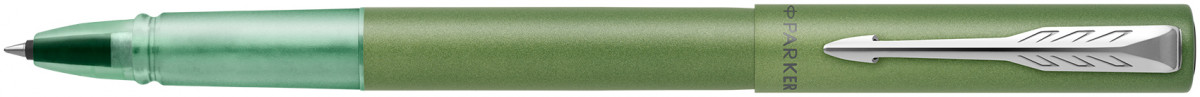 Parker Vector XL Rollerball Pen - Green Chrome Trim