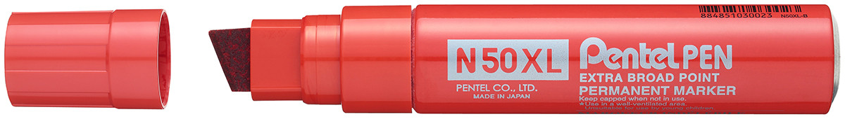 Pentel N50XL Jumbo Permanent Marker - Chisel Tip