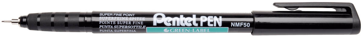 Pentel NMF50 Permanent Marker - Extra Fine - Black