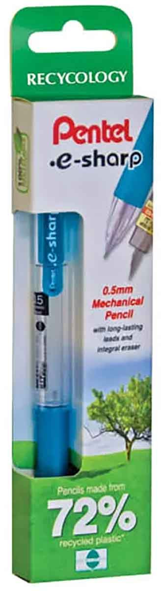 Pentel e-Sharp Mechanical Pencils & Refill - 0.5mm - Blue & Violet (Pack of 2)
