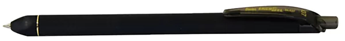 Pentel BL437R1-A Pen,energel,0.7mm,blk
