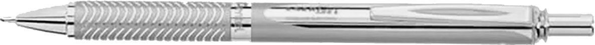 Pentel EnerGel Sterling Rollerball Pen - 0.7mm - Silver (Gift Boxed)