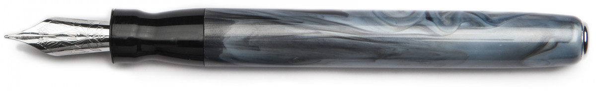 Pineider Full Metal Jacket Fountain Pen - Coal Grey