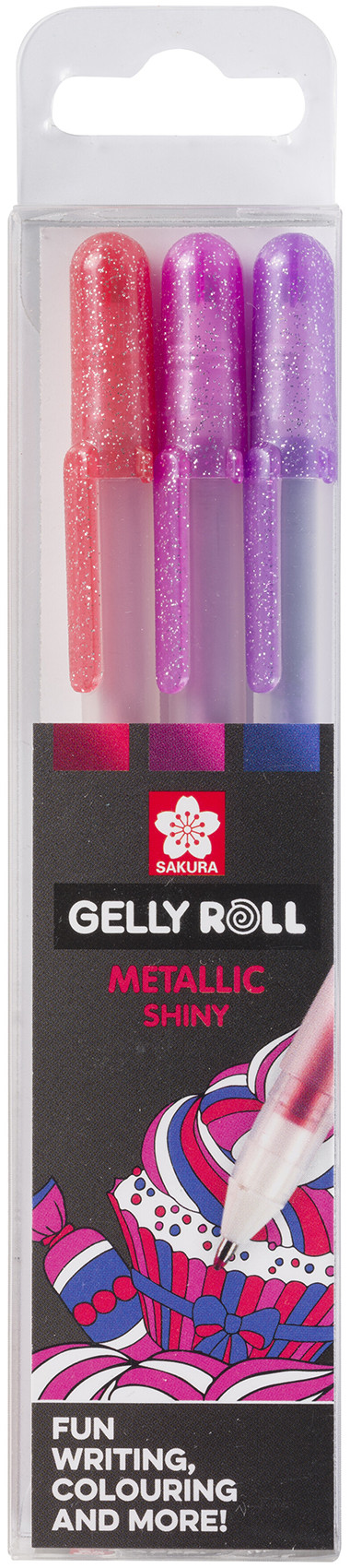 Sakura Gelly Roll Metallic Gel Pens - Sweets Set (Pack of 3)