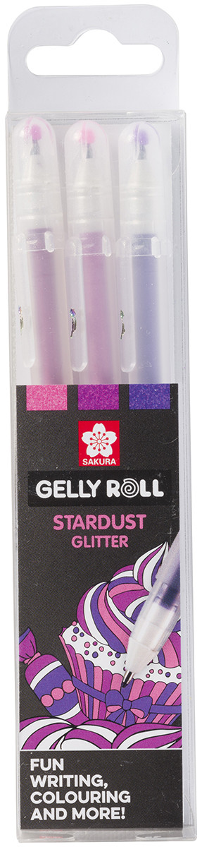 Sakura Gelly Roll Stardust Gel Pens - Sweets Set (Pack of 3)