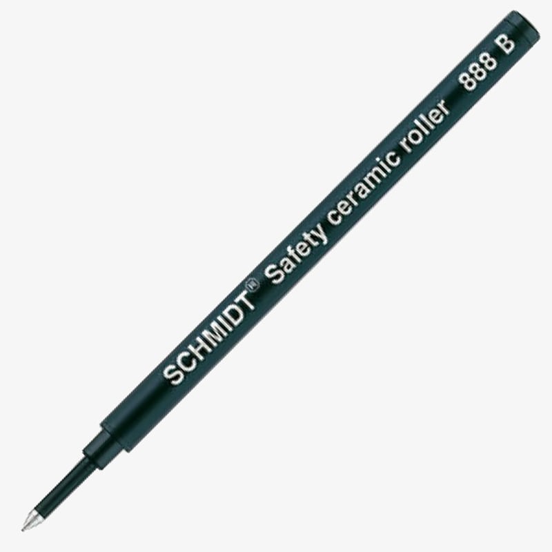 2X-Schmidt 888 B Safety Ceramic Tip Plastic Tube Rollerball Refills, Blue, Broad | UK