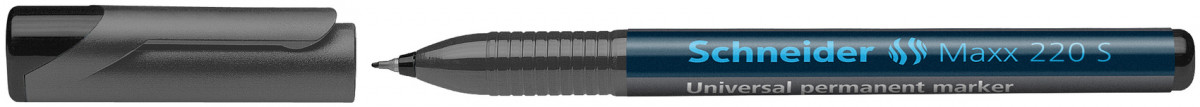 Schneider Maxx 220 Permanent Marker - Superfine - Black