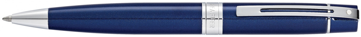 Sheaffer 300 Ballpoint Pen - Blue Lacquer Chrome Trim