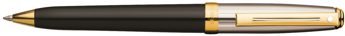 Sheaffer Prelude Ballpoint Pen - Black and Palladium Gold Trim