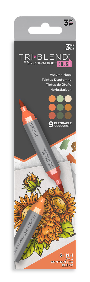Spectrum Noir TriBlend Markers - Autumn Hues (Pack Of 3)
