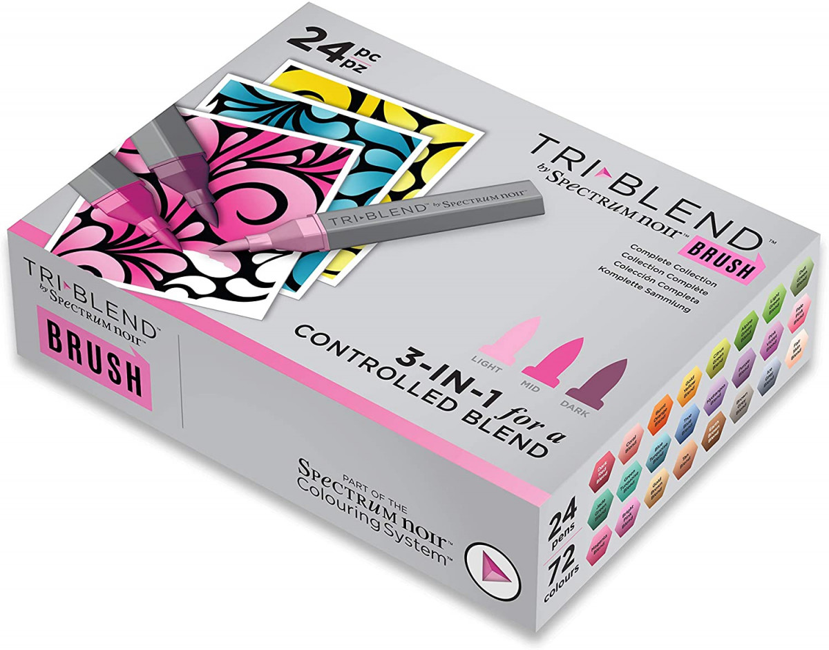 Spectrum Noir TriBlend Markers - Complete Collection (Pack Of 24)
