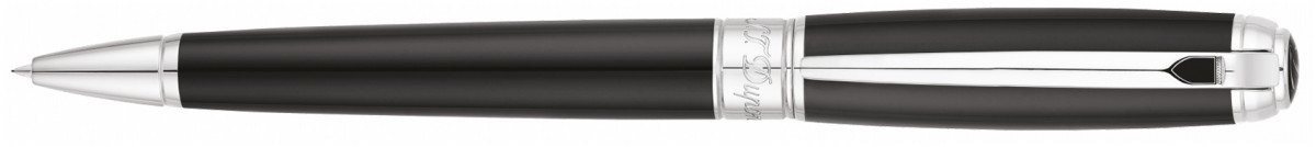 S.T. Dupont Line-D Medium Ballpoint Pen - Black & Palladium
