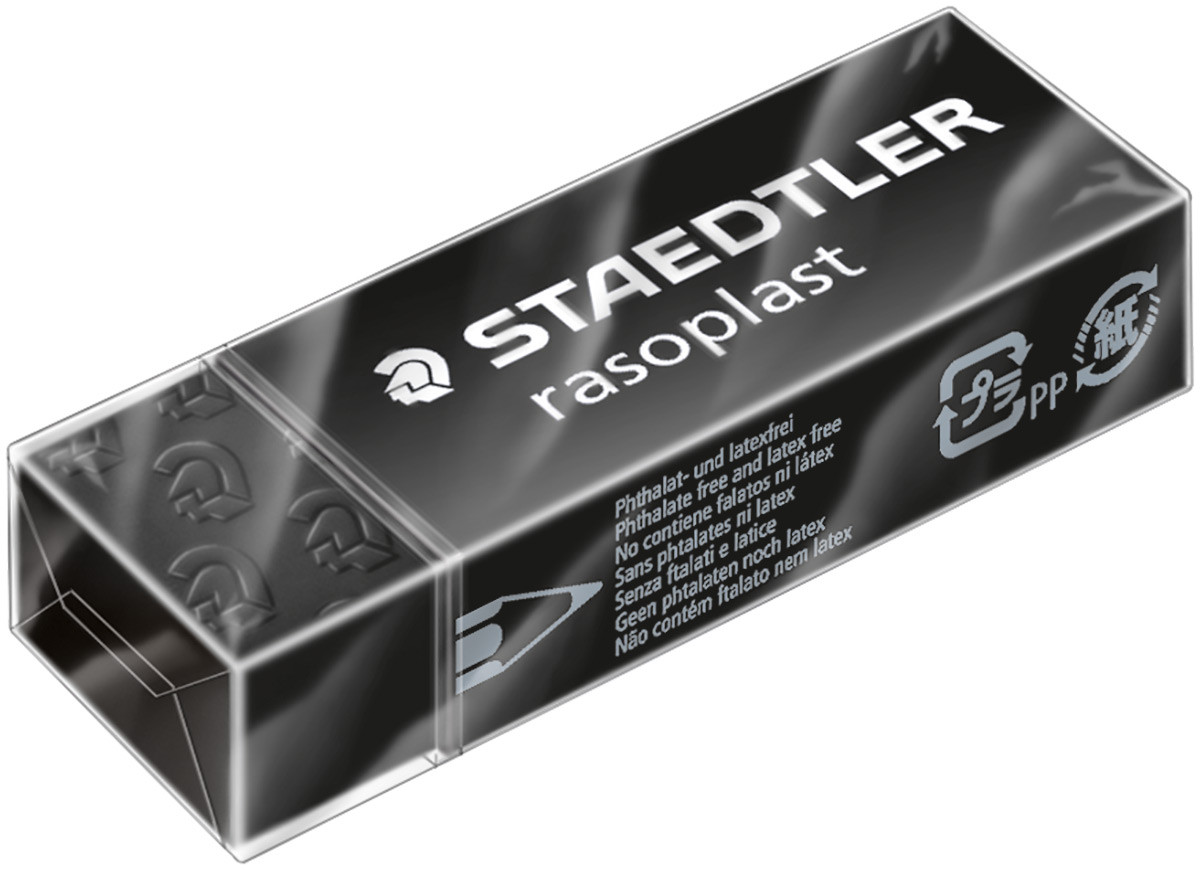 Staedtler Rasoplast Blackline Eraser - Large