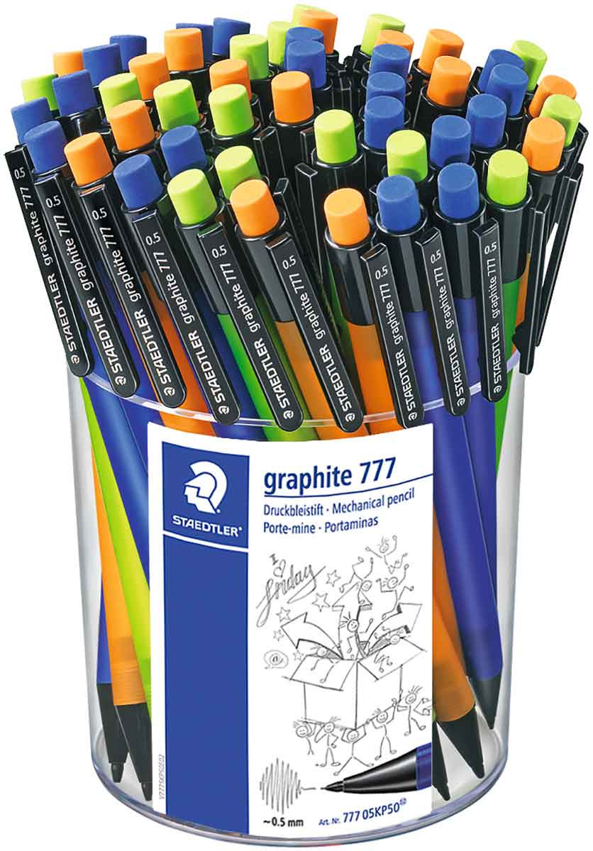 Staedtler Graphite 777 Drafting Mechanical Pencils 5 pk 0.5 mm Pack of 5 
