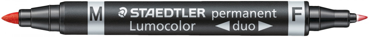 Staedtler Lumocolor Duo Permanent Marker - Bullet Tip
