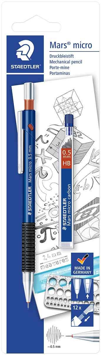 Staedtler Mars Micro Pencil with Leads - 0.5mm