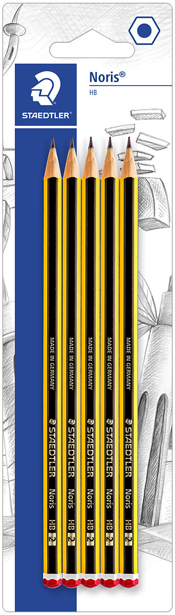 Staedtler Noris Pencil - HB (Blister of 5)