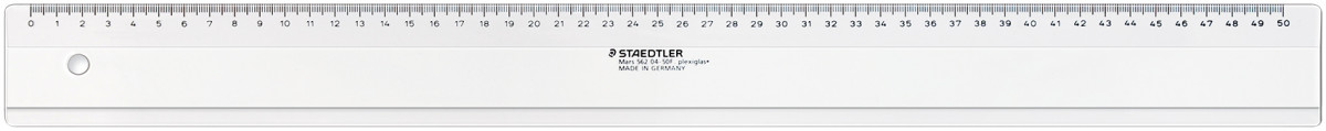 Staedtler Mars Plastic Ruler - 50cm