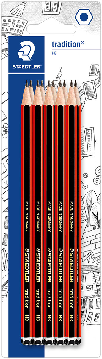 Staedtler Tradition Pencil - HB (Blister of 10)