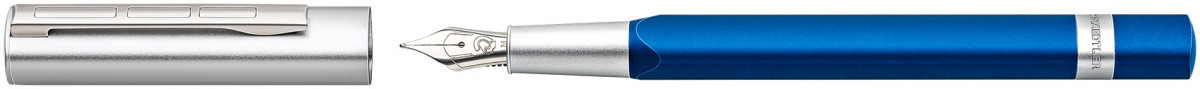 Staedtler TRX Fountain Pen - Blue Chrome Trim