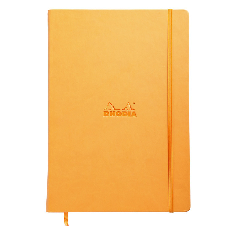 Rhodia Webnotebook- Large Orange - Lined