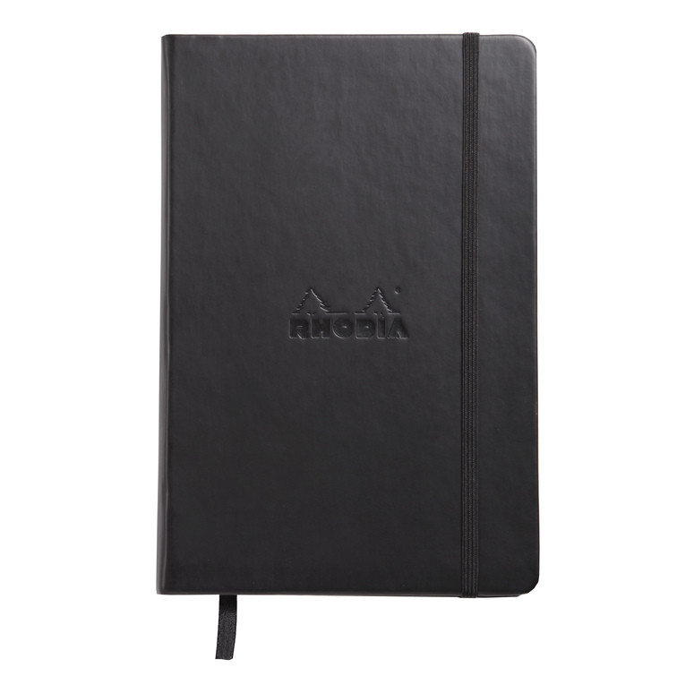 Rhodia Webnotebook- Medium Black - Dotted