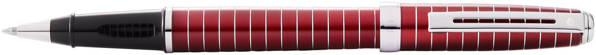 Sheaffer Prelude Rollerball Pen - Merlot Red Chrome Rings