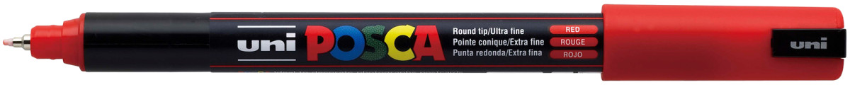 POSCA PC-1MR (PC1MR) PAINT MARKER PEN IN RED