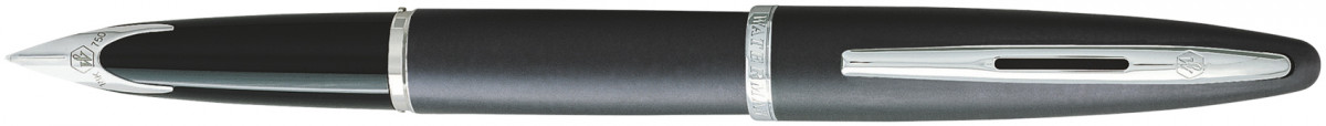 Waterman Carene Fountain Pen - Charcoal Grey Chrome Trim